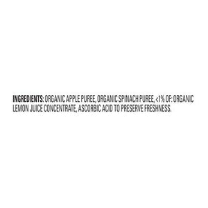 Happy Baby Apples & Spinach Organics Stage 2 (6+ Months) 6/4 OZ [UNFI #2473718] [ebt]