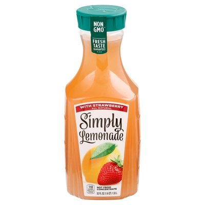 Simply Lemonade 6/52 OZ [UNFI #2208023] [ebt] T