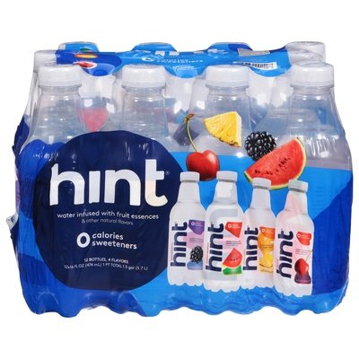 Hint Water Assorted 1/12/16 OZ [UNFI #1831247] [ebt] T