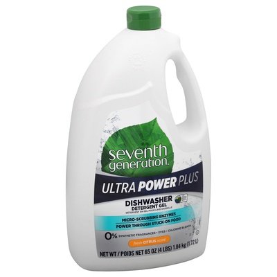 Seventh Generation Detergent Gel Dishwasher Fresh Citrus Scent 6/65 OZ [UNFI #1590421] T