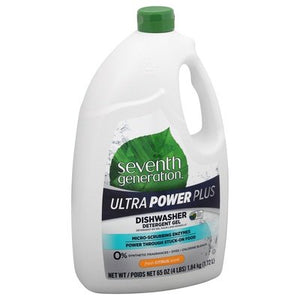 Seventh Generation Detergent Gel Dishwasher Fresh Citrus Scent 6/65 OZ [UNFI #1590421] T
