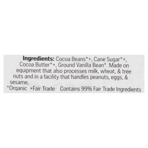 Theo Chocolate Dark Chocolate Organic Pure Dark 85% 12/3 OZ [UNFI #108001] [ebt] T