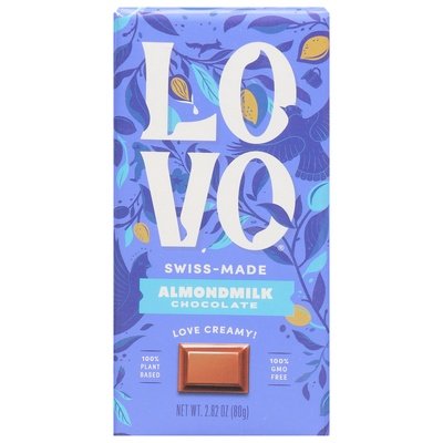 Lovo Chocolate Almondmilk Swiss-Made 12/2.82 OZ [UNFI #2956761] [ebt] T
