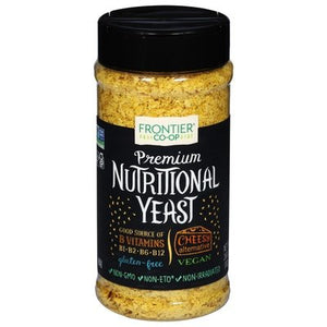 Frontier Nat Prod Co-Op Nutritional Yeast Premium 1/3.6 OZ [UNFI #2419729] [ebt]
