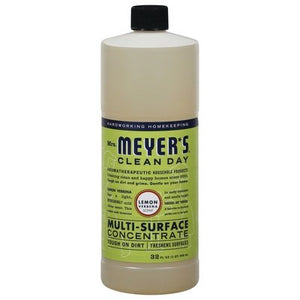 Mrs Meyers Clean Day Multi-Surface Concentrate Lemon Verbena Scent 6/32 OZ [UNFI #1584564] T