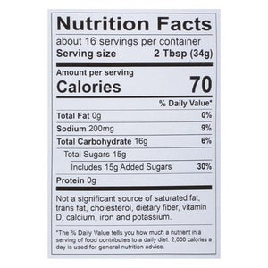 Rib Rack Bbq Sauce Honey 6/19 OZ [UNFI #1732288] [ebt]