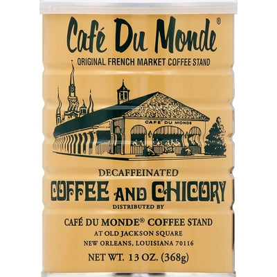 Cafe Du Monde Coffee And Chicory Decaffeinated 12/13 oz [UNFI #0817882 ] [ebt]