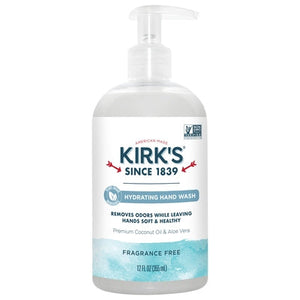Kirks Hand Wash Hydrating Fragrance Free 1/12 oz [UNFI-CARLISLE #2303535] T
