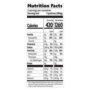 Natures Path Toaster Pastries Grannys Apple Pie Frosted 12/11 OZ [UNFI #394395] [ebt]
