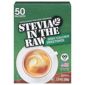 In The Raw Sweetener Zero Calorie 12/50 CT [UNFI #286906] [ebt] T