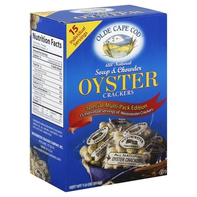 Olde Cape Cod Oyster Crackers Soup & Chowder 12/15/.5 OZ [UNFI #235762] [ebt]