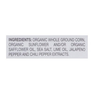 Late July Snacks Tortilla Chips Organic Jalapeno & Lime Thin & Crispy 9/10.1 OZ [UNFI #2805216] [ebt]