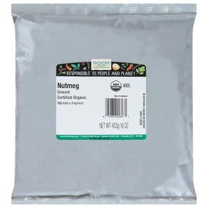 Frontier Nat Prod Co-Op Nutmeg Organic Ground 1LB [UNFI #708370] [ebt]