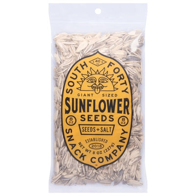 South Forty Snack Co Sunflower Seeds Salt Giant Sized 5/8 OZ [UNFI #2930493] [ebt]
