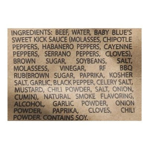 Righteous Felon Craft Jerky Beef Jerky Baby Blues Bbq 8/2 OZ [UNFI #2248896] [ebt]