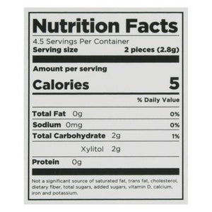 Pur Gum Chewing Gum Aspartame Free Spearmint 12/12.6 GRM [UNFI #1523836] [ebt] T