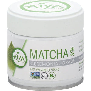 Aiya Matcha Ceremonial Grade 6/30 GRM [UNFI-CARLISLE #2177186 ] [ebt]