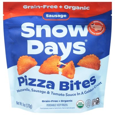 Snow Days Pizza Bites Sausage 6/6 OZ [UNFI #2814267] [ebt]