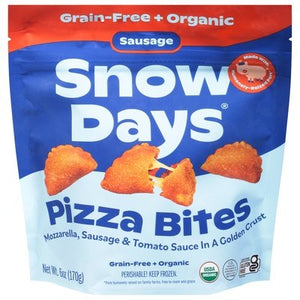 Snow Days Pizza Bites Sausage 6/6 OZ [UNFI #2814267] [ebt]