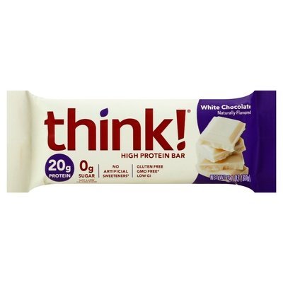 Think High Protein Bar White Chocolate 10/2.1 OZ [UNFI #753418] [ebt]