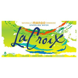 Lacroix Sparkling Water Mango 3/8/12 OZ [UNFI #1697648] [ebt] T