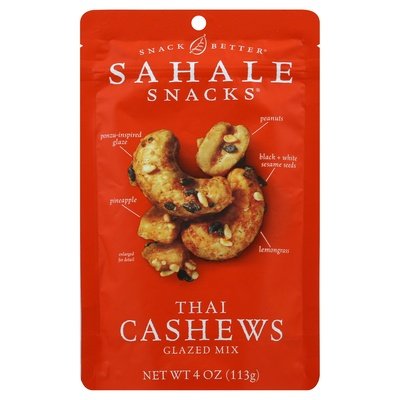 Sahale Snacks Cashews Thai Glazed Mix 6/4 OZ [UNFI #1725696] [ebt]
