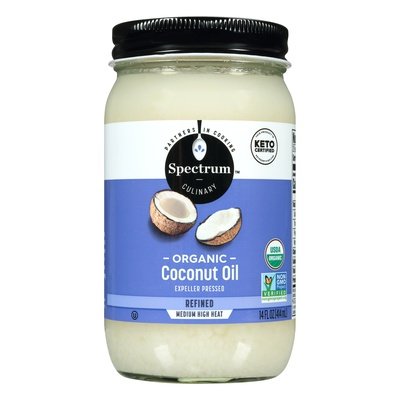 Spectrum Naturals Organic Coconut Oil 12/14 OZ [UNFI #916544] [ebt]