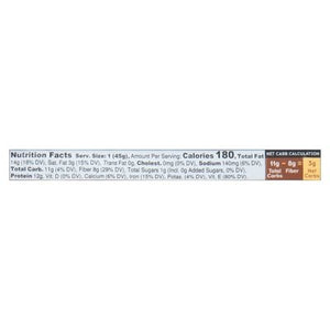 Iqbar Protein Bar Chocolate Sea Salt 12/1.6 OZ [UNFI #2446086] [ebt]