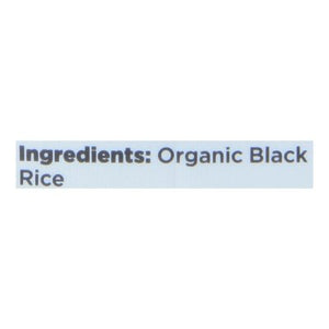 Lotus Foods Rice Forbidden Organic 6/15 OZ [UNFI #544510] [ebt]