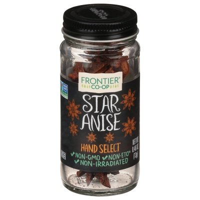 Frontier Nat Prod Co-Op Star Anise Hand Select 1/.46 OZ [UNFI #2796084] [ebt]