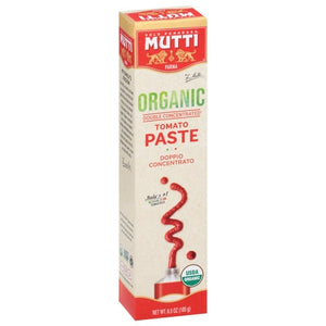 Mutti Tomato Paste Organic Double Concentrated 12/6.5 OZ [UNFI #2825784] [ebt]