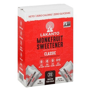 Lakanto Sweetener Monkfruit With Erythritol Classic 8/3.17 OZ [UNFI #1742816] [ebt] T