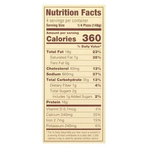 Raos Pizza Brick Oven Crust Meat Trio 12/20.8 OZ [UNFI #2868206] [ebt]