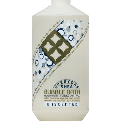 Alaffia Bubble Bath Shea Unscented 1/32 oz [UNFI-CARLISLE #2096295] T