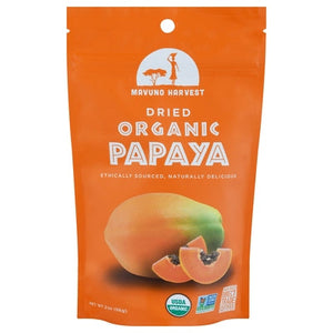 Mavuno Harvest Papaya Organic Dried 6/2 OZ [UNFI #1616283] [ebt]
