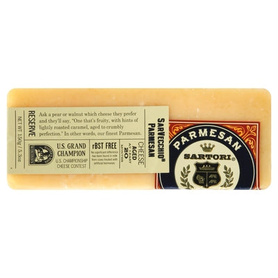 Sartori Cheese Sarvecchio Parmesan 12/5.3 OZ [UNFI #1221415] [ebt]