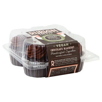 Rubicon Bakery Handcrafted Cupcakes Chocolate Blackout 12/10 OZ [UNFI #2286482] [ebt]