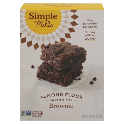 Simple Mills Baking Mix Brownie Almond Flour 6/12.9 OZ [UNFI #2397362] [ebt]