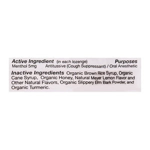Quantum Health Cough Relief Lozenges Meyer Lemon & Honey Flavor 1/18 CT [UNFI #2085223] T