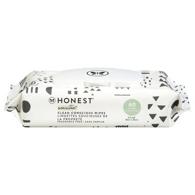 The Honest Co Wipes Clean Conscious 1/60 CT [UNFI #2924546] T