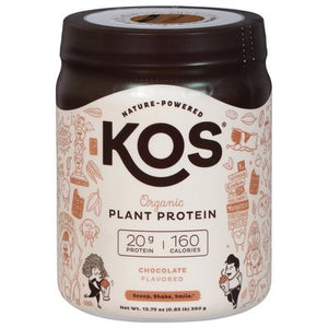 Kos Plant Protein Organic Chocolate Flavored 1/13.75 OZ [UNFI #2614634] [ebt]