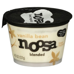Noosa Finest Yogurt Vanilla Bean Blended 6/4.5 oz [UNFI #2385391 ] [ebt]