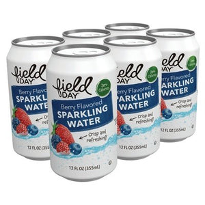 Field Day Sparkling Water Berry 4/6/12 OZ [UNFI #1795137] [ebt] T