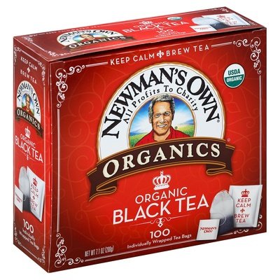 Newmans Own Organics Black Tea Organic Bags 5/100 BAG [UNFI #945782] [ebt]