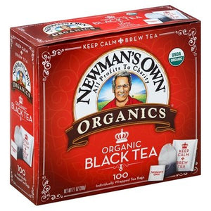 Newmans Own Organics Black Tea Organic Bags 5/100 BAG [UNFI #945782] [ebt]