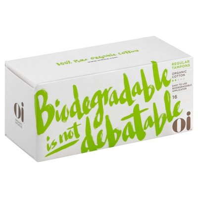 Organic Initiative Corp Cotton Cardboard App Regular 1/16 CT [UNFI #2604676] T