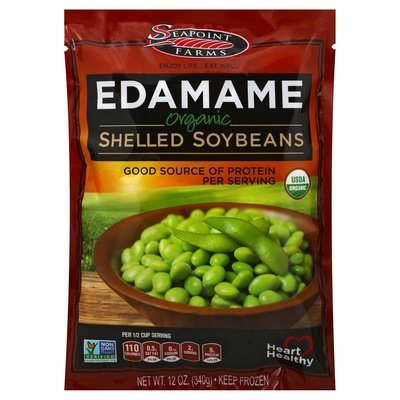 Seapoint Farms Edamame Organic 12/12 OZ [UNFI #1081157] [ebt]