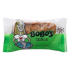Bobos Oat Bars Oat Bar Coconut 12/3 OZ [UNFI #182618] [ebt]