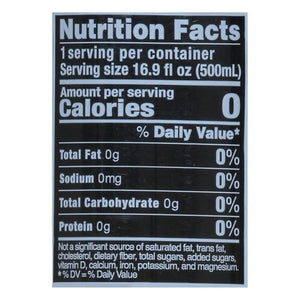 Blk  Beverage Alkaline Ph 8.0+ 12/16.9 OZ [UNFI #2116606] [ebt] T