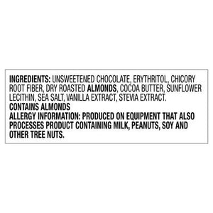 Lilys Chocolate Extra Dark Salted Almond 70% Cocoa 12/2.8 OZ [UNFI #2066298] [ebt] T